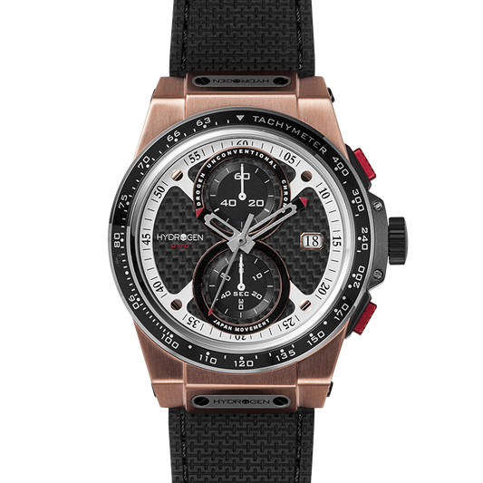 Otto Chrono Black Rose Gold