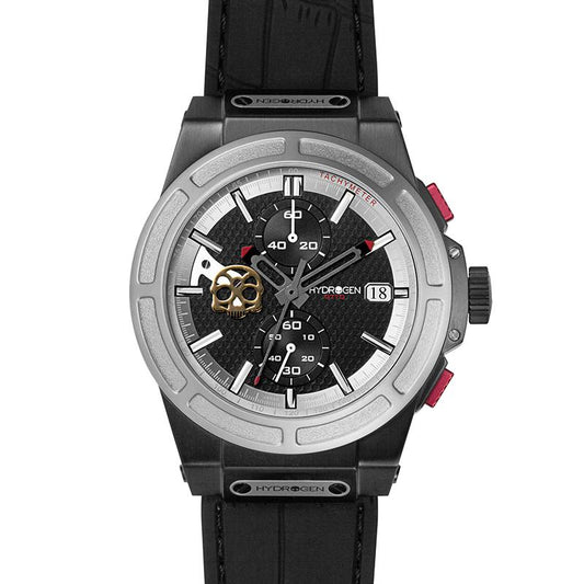 Otto Chrono Silver Matt Black